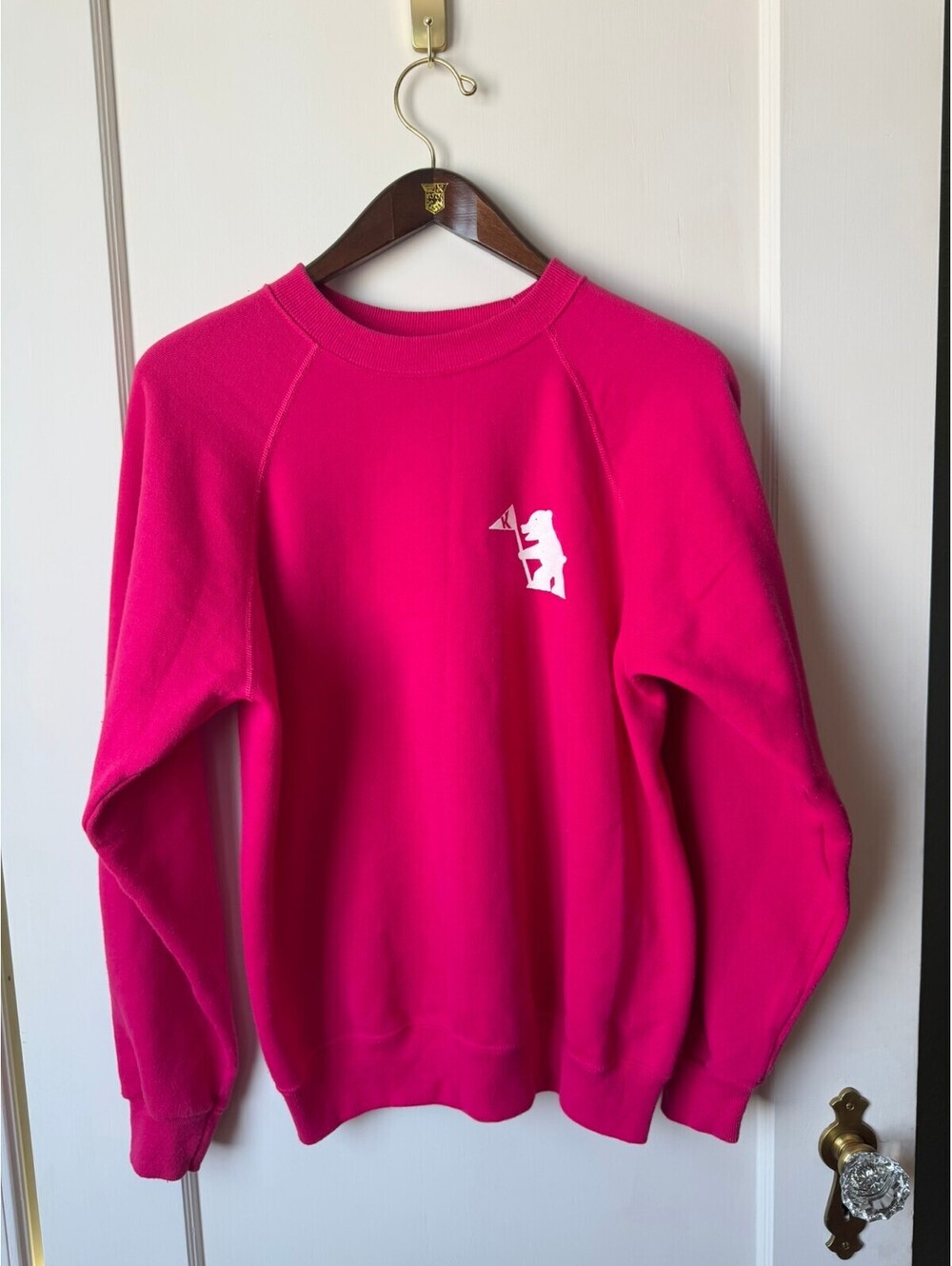 Vintage 80s Cascade High School Kodiak Band Sweatshirt Leavenworth WA Hanes L